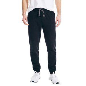 Nautica Mens Black Fleece Jogger Size XXL